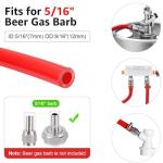 10FT Kegerator Dual Line Beer & CO2 Kit