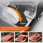 Home Meat Slicer - Adjustable Electric Food Cutter