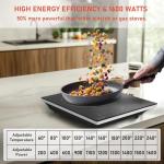 TOPWISH Portable Induction Cooktop with 10 Temp Levels