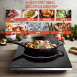 TOPWISH Portable Induction Cooktop with 10 Temp Levels