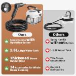 Portable Handheld Steam Cleaner for Home and Car