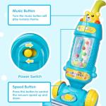 Kids Vacuum Cleaner Toy with Lights and Sounds