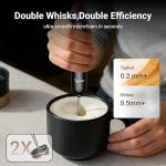 InstaWhisk Electric Milk Frother with Variable Speed