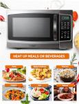 Commercial Chef 1.3 Cu Ft Microwave with Timer