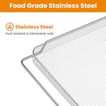 Stainless Steel Air Fryer Baskets for Breville