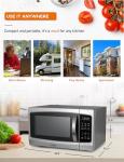 Commercial Chef 1.3 Cu Ft Microwave with Timer