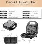3-in-1 Waffle, Sandwich & Pancake Maker