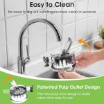 SMALLHOO Cold Press Juicer with Wide Feed Chute