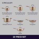 Circulon 12-Piece Induction Nonstick Cookware Set
