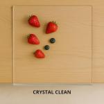 Clear Acrylic Cutting Board with Non-Slip Design