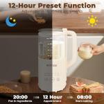 SUSTEAS 10-in-1 Nut Milk Maker Machine