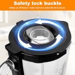 Ranbomer 51 oz Glass Blender for Smoothies