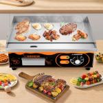 WICHEMI 22" Stainless Steel Electric Countertop Griddle