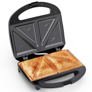 OSTBA 2-Slice Non-Stick Sandwich Maker with Indicator Lights