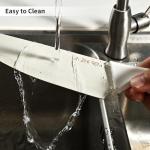 15-Piece White Stainless Steel Knife Set