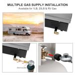 Portable 17" Propane Gas Griddle for Camping