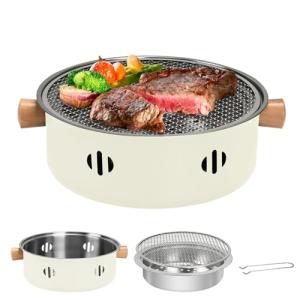 Mini Smokeless Charcoal BBQ Grill for Indoor Outdoor