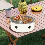 Mini Smokeless Charcoal BBQ Grill for Indoor Outdoor