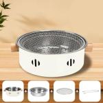 Mini Smokeless Charcoal BBQ Grill for Indoor Outdoor