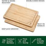 Bamboo Cutting Board with Juice Groove - Large