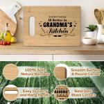 Personalized Bamboo Cutting Board for Grandmas