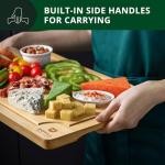 Bamboo Cutting Board with Juice Groove - Large