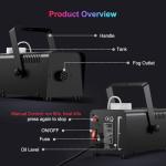 Automatic Portable Fog Machine with Remote Control