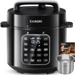 CARORI 9-in-1 Electric Pressure Cooker 6 Qt Black