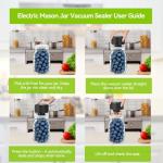3-in-1 Electric Mason Jar Vacuum Sealer Kit