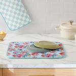 FRESHMINT Reversible Absorbent Dish Drying Mats, 2 Pack