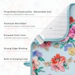 FRESHMINT Reversible Absorbent Dish Drying Mats, 2 Pack