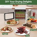 VALONDINO 8-Tray Stainless Steel Food Dehydrator