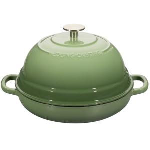 Enameled Cast Iron Dutch Oven, 6 Quart, Pistachio Green