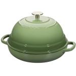 Enameled Cast Iron Dutch Oven, 6 Quart, Pistachio Green