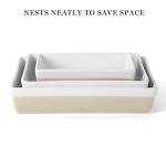 Martha Stewart 3-Piece Stoneware Bakeware Set