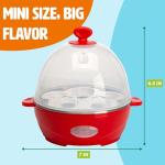 Tasty Mini Egg Cooker for Perfect Hard Boiled Eggs