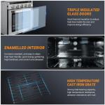 AMZCHEF RV Gas Range Stove with 3 Burners