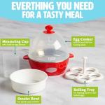 Tasty Mini Egg Cooker for Perfect Hard Boiled Eggs