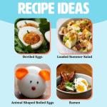 Tasty Mini Egg Cooker for Perfect Hard Boiled Eggs