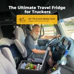 BougeRV 12V Portable Electric Car Fridge 53 Quart