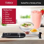 300W Handheld Immersion Blender Set in Black