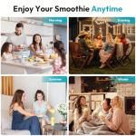 Rellytech Slushy Machine - No Ice Needed, 6 Presets