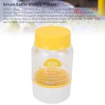 3-Minute Homemade Butter Maker Cup with Strainer