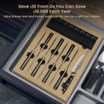 Set of 8 Ultra Sharp Steak Knives