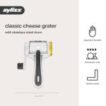 Zyliss Rotary Cheese and Vegetable Grater