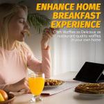 Mini Non-Stick Classic Waffle Maker - 7 Inch