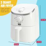Tasty Personal Air Fryer with Adjustable Temp Control