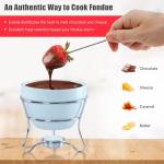 Chocolate Fondue Pot Set with Dipping Forks
