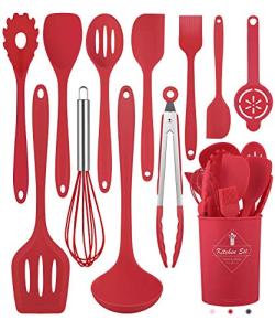 12-Piece Silicone Kitchen Utensils Set