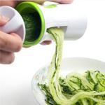 Joyzan Handheld Spiralizer Vegetable Slicer for Zoodles